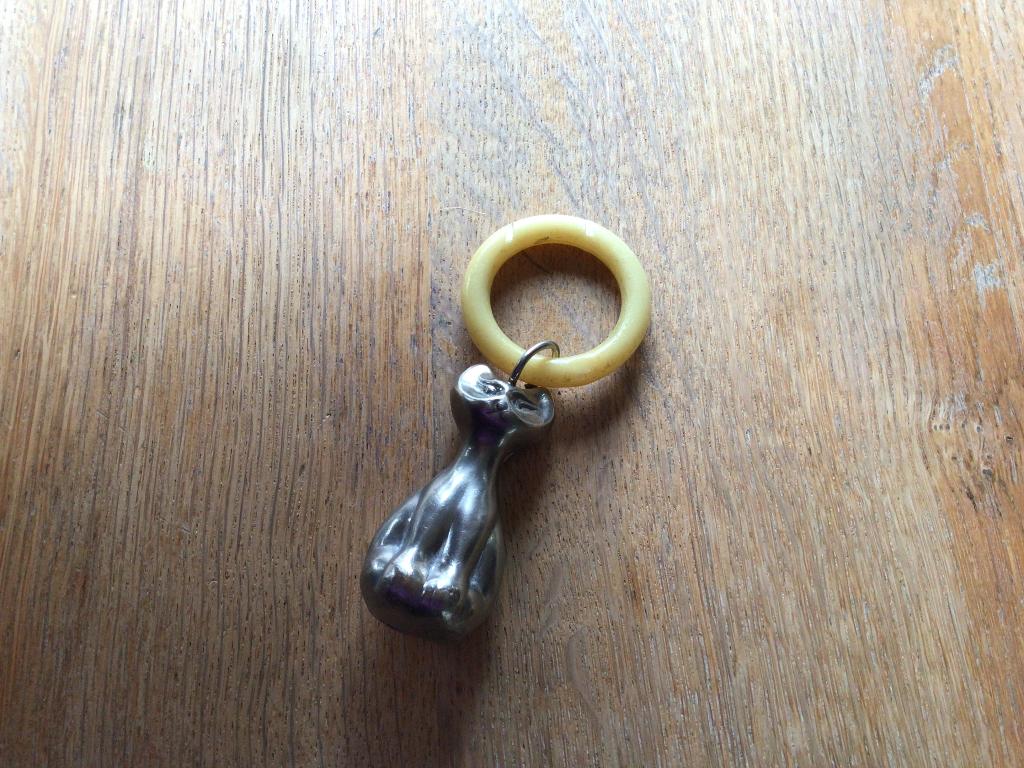 Zilveren rammelaar, Antiek en Kunst, Antiek | Goud en Zilver, Ophalen of Verzenden, Zilver