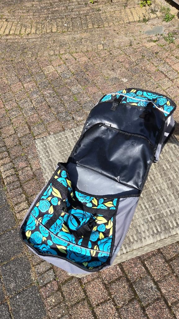 Fietstas, Ophalen, Gebruikt