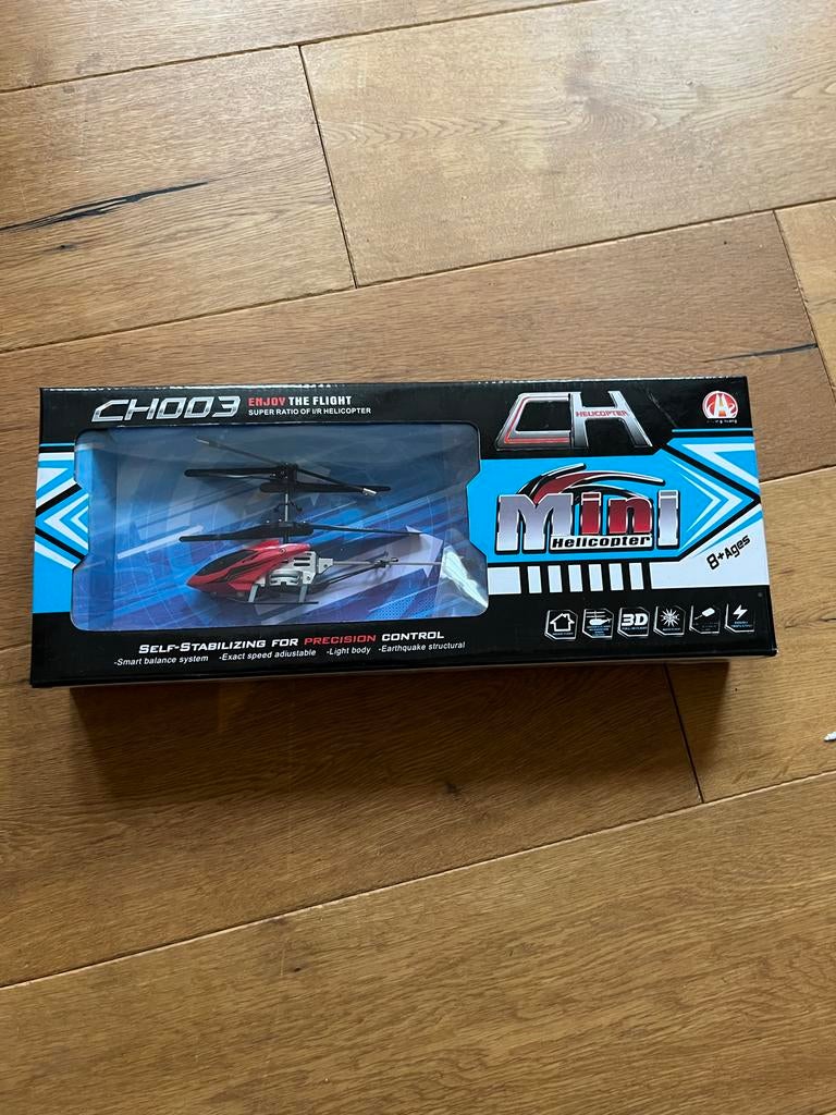 Mini Helikopter CH003 - Nieuw in doos, Elektro, RTF (Ready to Fly), Helikopter, Nieuw