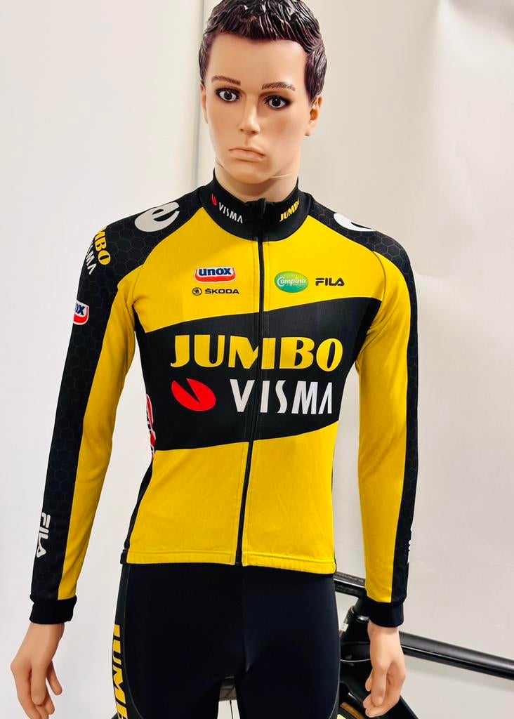 Wielrenkleding wielrenjas inrijjas fietsjas Fila maat M, Fietsen en Brommers, Fietsaccessoires | Fietskleding, M, Dames, Ophalen of Verzenden