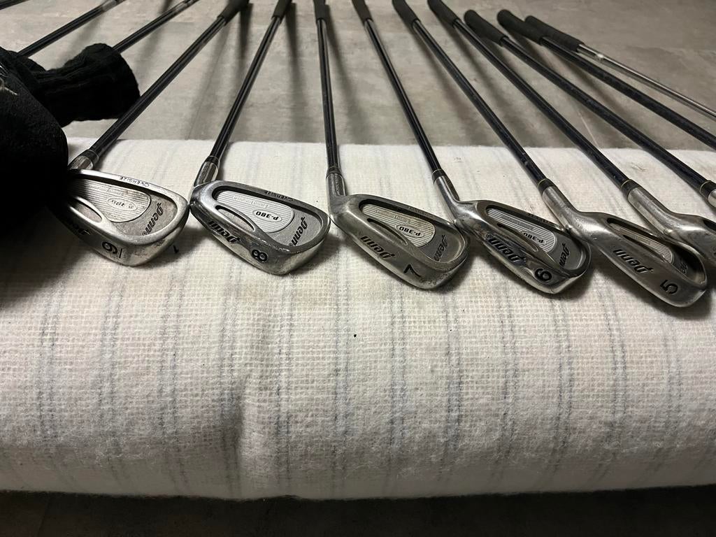 Golfset graphite shaft - Complete set., Sport en Fitness, Golf, Ophalen, Gebruikt, Set, Overige merken