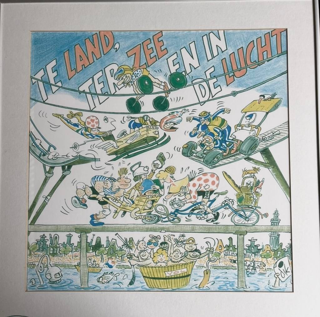 Dik Bruynesteyn - print, Ophalen