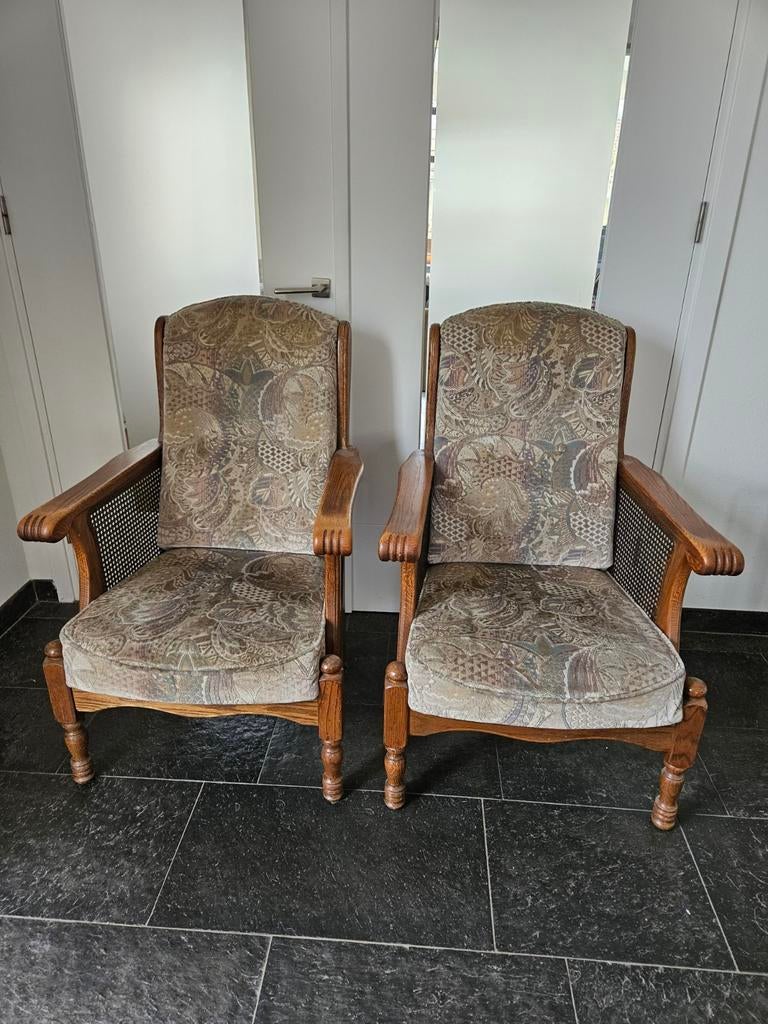 Vintage Fauteuil, Ophalen of Verzenden, 75 tot 100 cm, 50 tot 75 cm