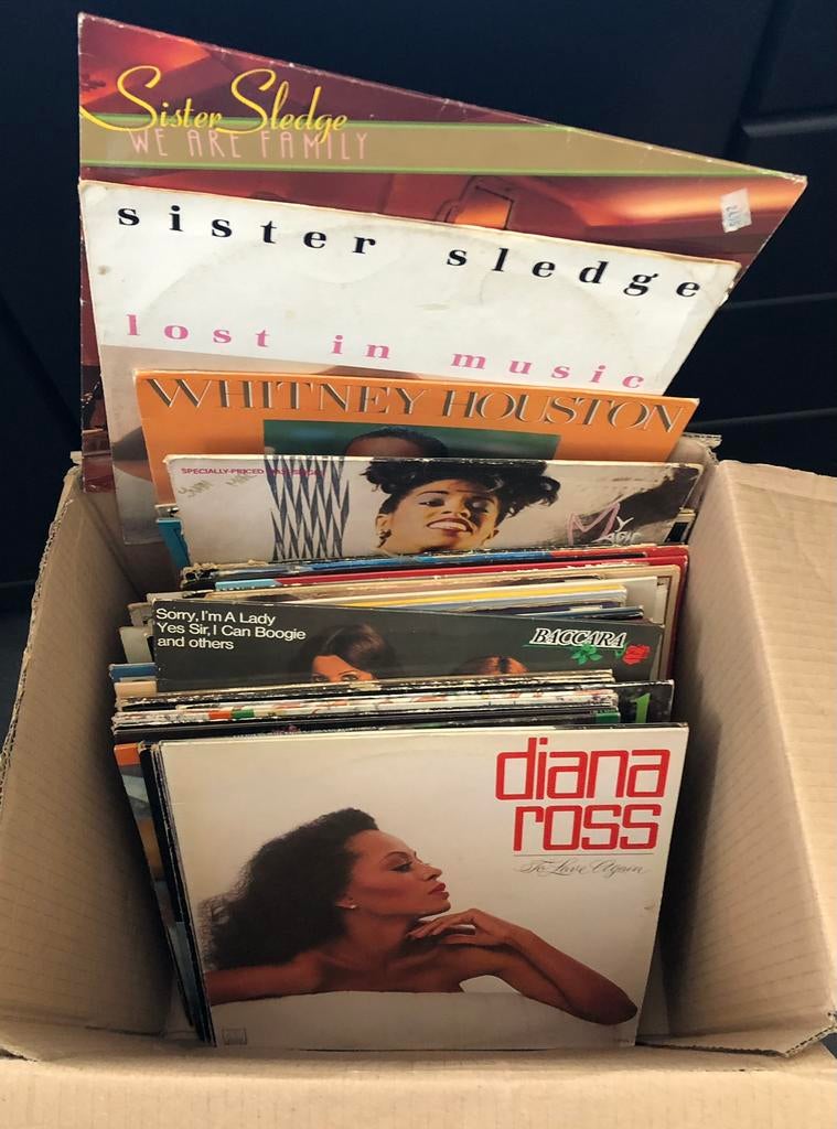 Verzameling 75 lp’s pop en overige, Ophalen, Zo goed als nieuw, 12 inch