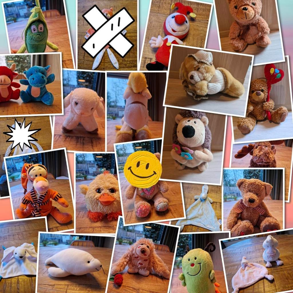 Diverse knuffels, Ophalen of Verzenden, Zo goed als nieuw