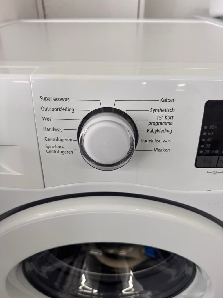 SAMSUNG 1400 ECO BUBBLE 7 KG met 1 jaar garantie, N, N, Refurbished, Ophalen of Verzenden