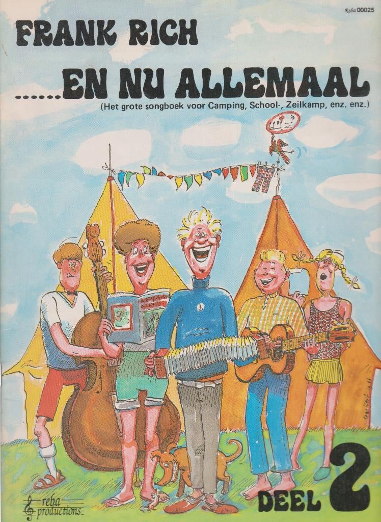 FRANK RICH - ......EN NU ALLEMAAL - Deel 2, Ophalen of Verzenden, Artiest of Componist, Populair, Gitaar