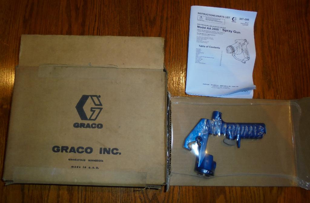 Graco AIRLESS spray gun body, Ophalen of Verzenden, Nieuw, Verfspuit of Verfpomp