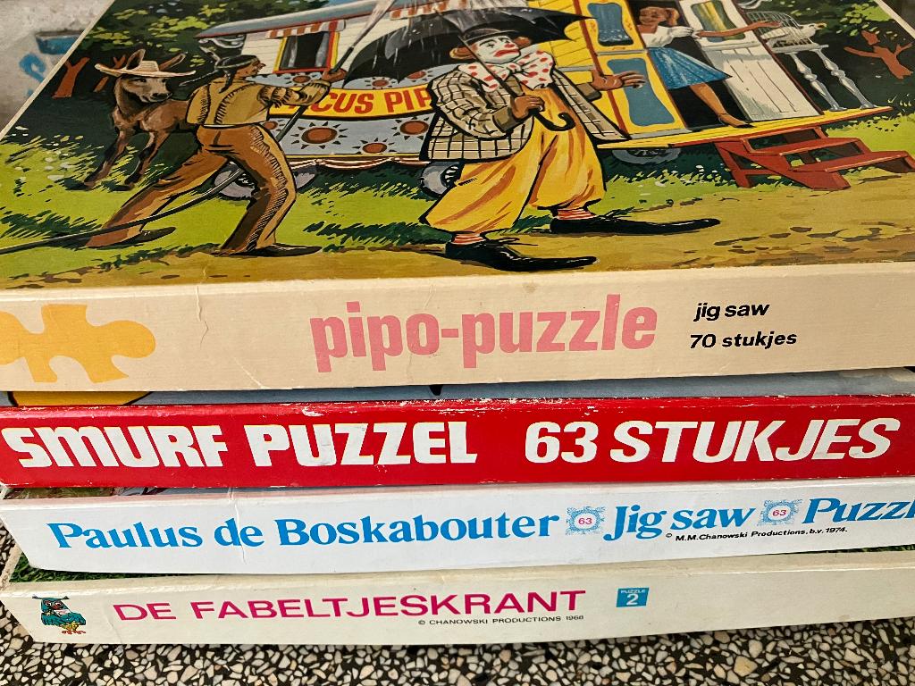 Puzzels jaren 60 en 70, Ophalen of Verzenden