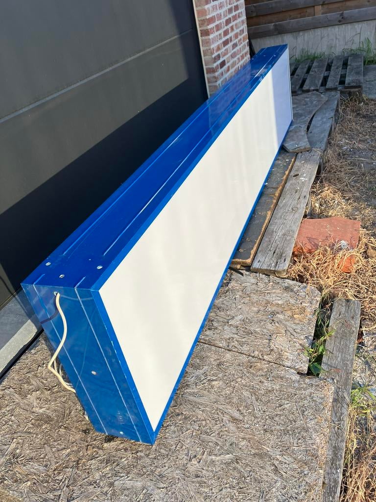 Lichtbakken groot, Ophalen of Verzenden, Zo goed als nieuw, Reclamebord