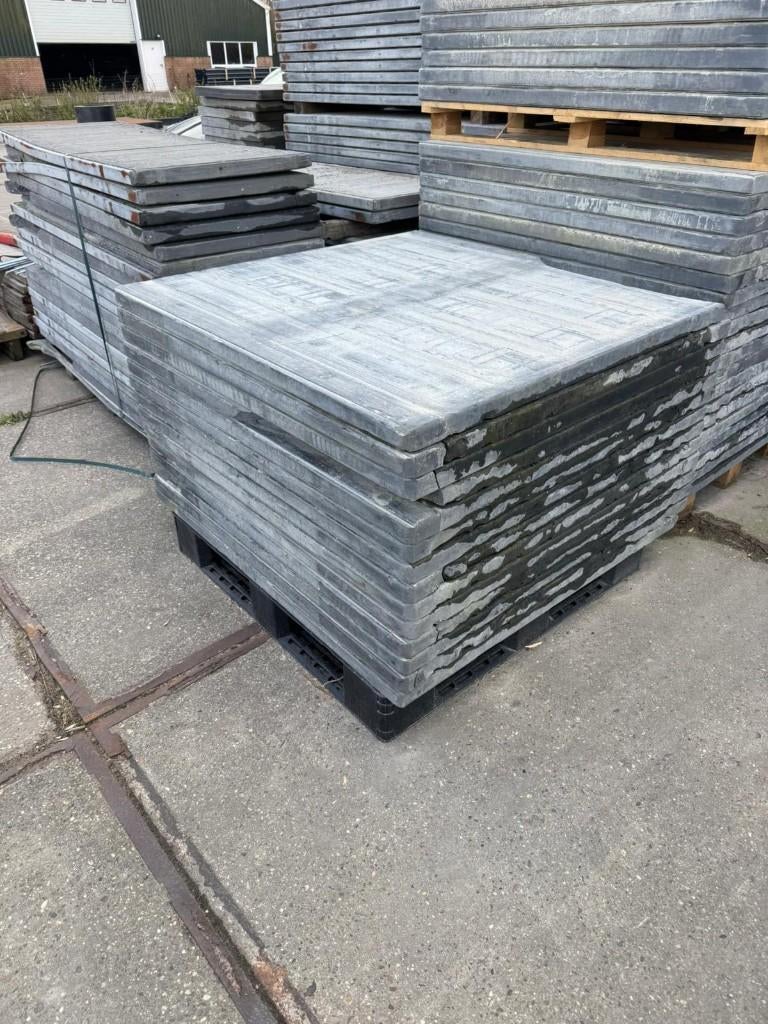 Kunststof steenschotten 125x120 beschoeiing keerwand inc btw, Ophalen of Verzenden, Gebruikt, Minder dan 180 cm, Overige typen