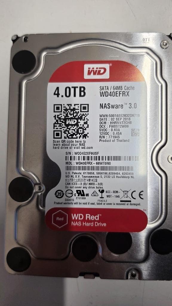 2 WD (Western Digital) NAS Harddisks te koop, Ophalen, Intern, Gebruikt, Console