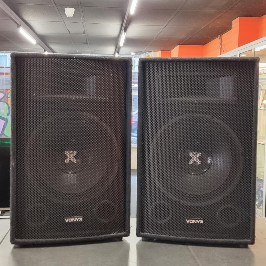Vonyx SL12 Universele Passieve Disco Speaker Set 600W, Vonyx, Zo goed als nieuw, Support@vonyx.com, Bessemerstraße 2-14
12103 Berlin
Germany