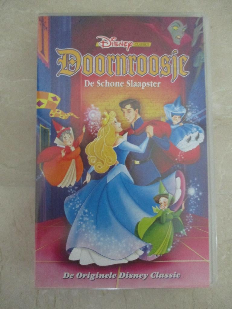 Doornroosje, originele Disney film, Tekenfilm, Alle leeftijden, Ophalen of Verzenden, Zo goed als nieuw