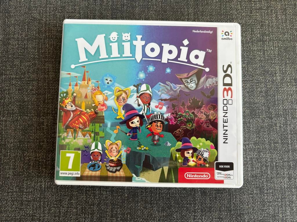 Miitopia Nintendo 3DS spel, Gebruikt, 1 speler, Ophalen of Verzenden, Role Playing Game (Rpg)