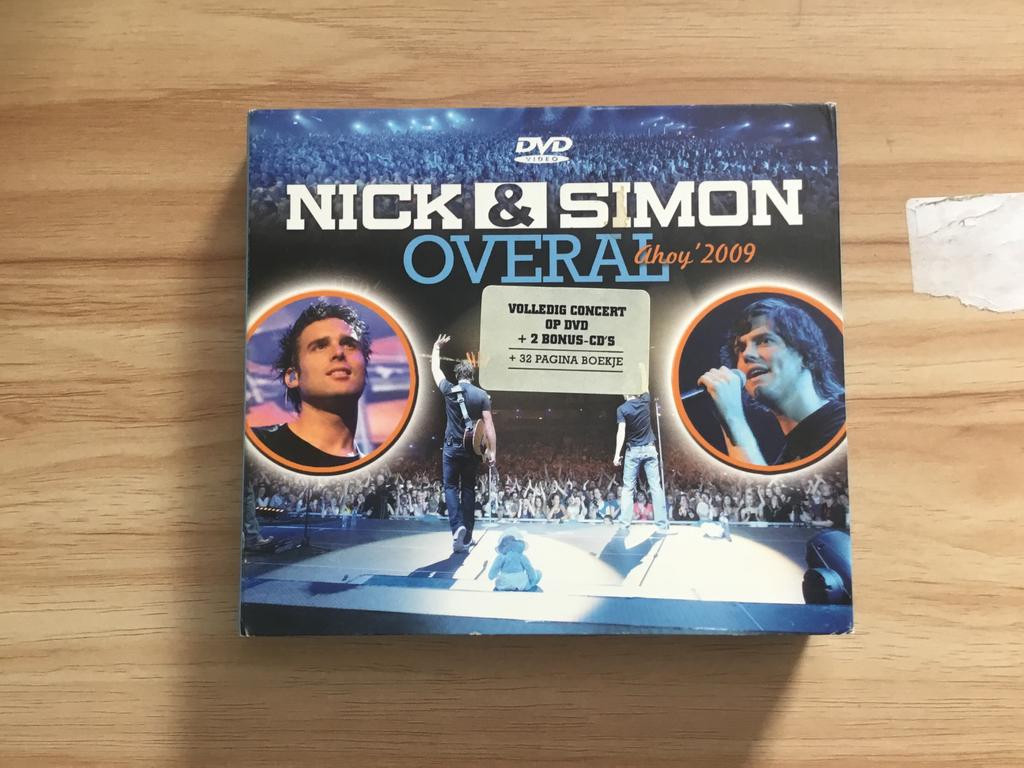 Cd nick & simon overal, Cd's en Dvd's, Cd's | Nederlandstalig, Ophalen of Verzenden, Zo goed als nieuw, Levenslied of Smartlap