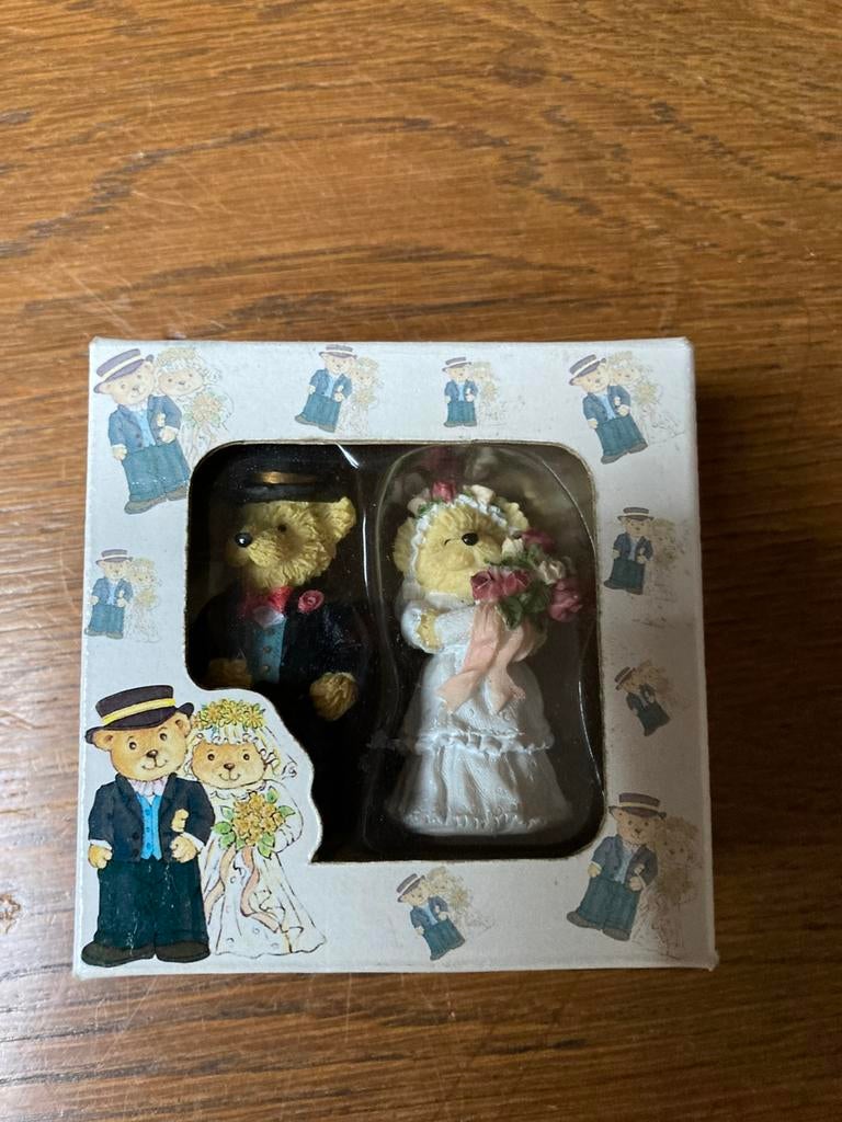 Beeldjes Trouwbeertjes, Ophalen of Verzenden, Nieuw