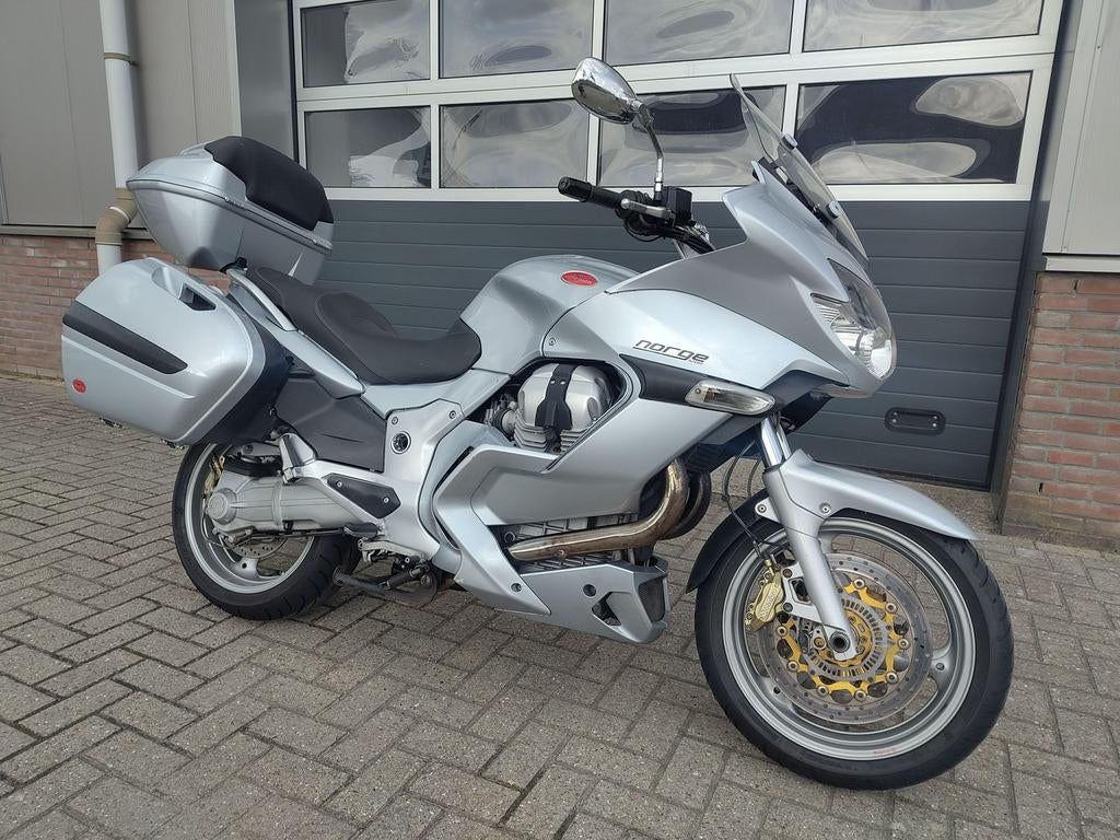 MOTO GUZZI NORGE 1200 2007 inruil mogelijk, Motoren, Motoren | Moto Guzzi, 2 cilinders, Motorrijbewijs A, Bedrijf, Onbekend
