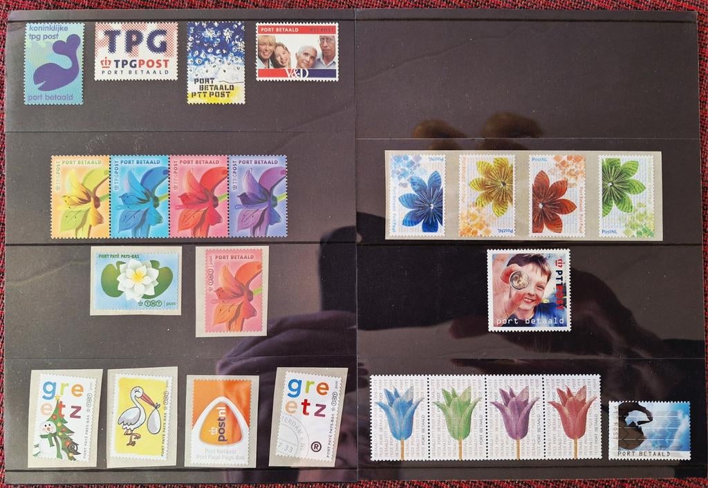 Collectie Port Betaald Postzegels (TPG Post, PostNL, GreETz), Postzegels en Munten, Ophalen of Verzenden, Na 1940, Gestempeld