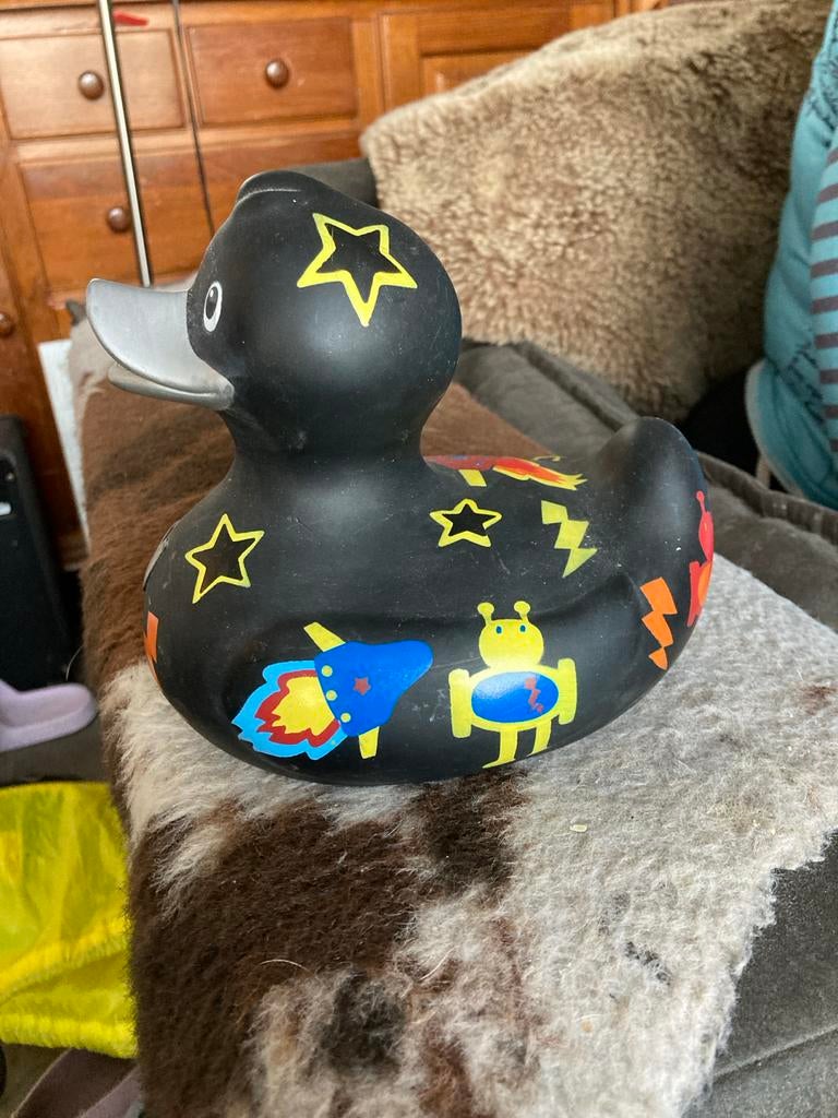 Bud Rubber Duck 'Rockets Robots' - Zwart, Ophalen, Gebruikt