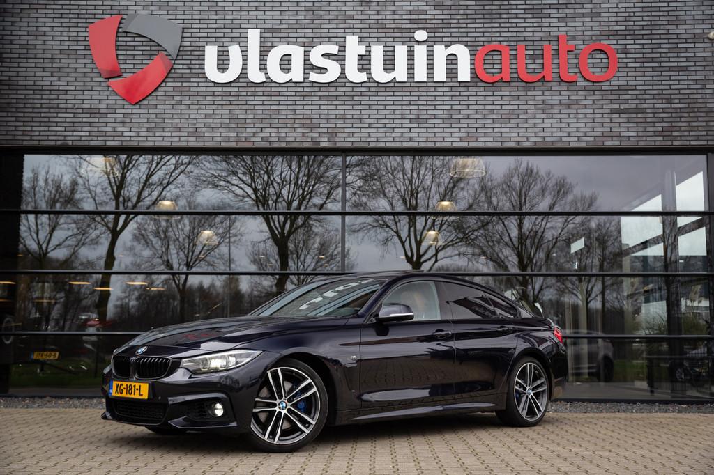 BMW 4 Serie Gran Coupé 418i High Executive M-Sport , Panora, Auto's, BMW, Bedrijf, Te koop, 4-Serie Gran Coupé, ABS, Achteruitrijcamera