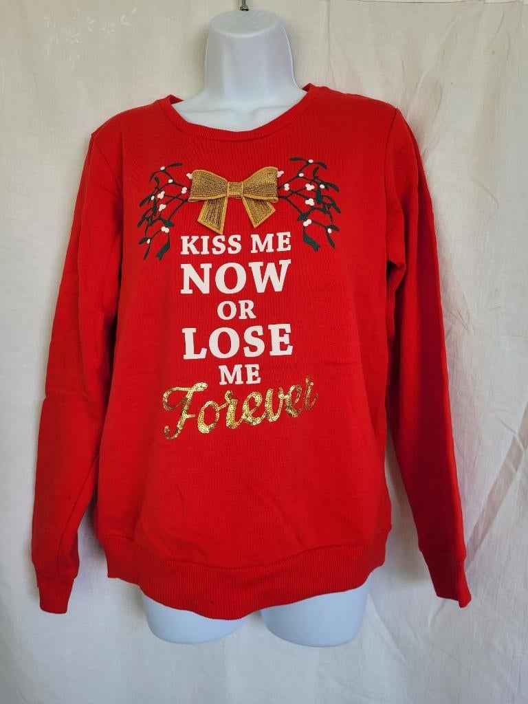 Grappige rode kersttrui mt S merk Hema, ., Ophalen of Verzenden, Zo goed als nieuw, .