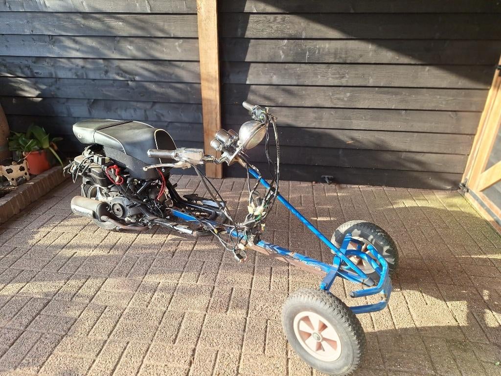 Scooter project, Fietsen en Brommers, Ophalen, Gebruikt, Overige modellen, Maximaal 45 km/u