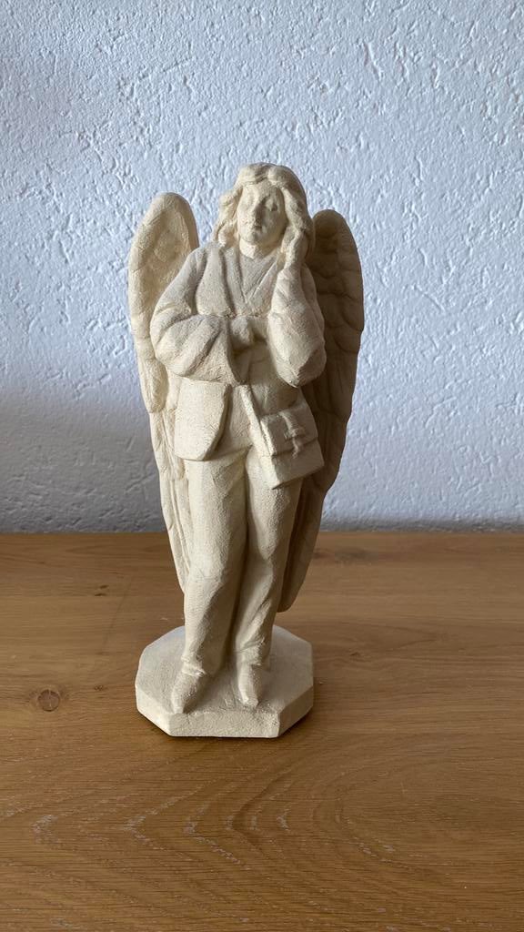 Beeldje belengel Sint Janskathedraal Den Bosch Ton Mooy, Ophalen of Verzenden, Zo goed als nieuw, Religie