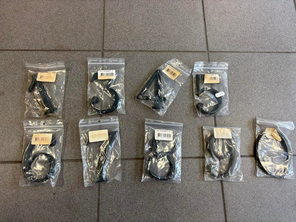 Metalen huisnummer 12 cm hoog, Ophalen of Verzenden, Nieuw