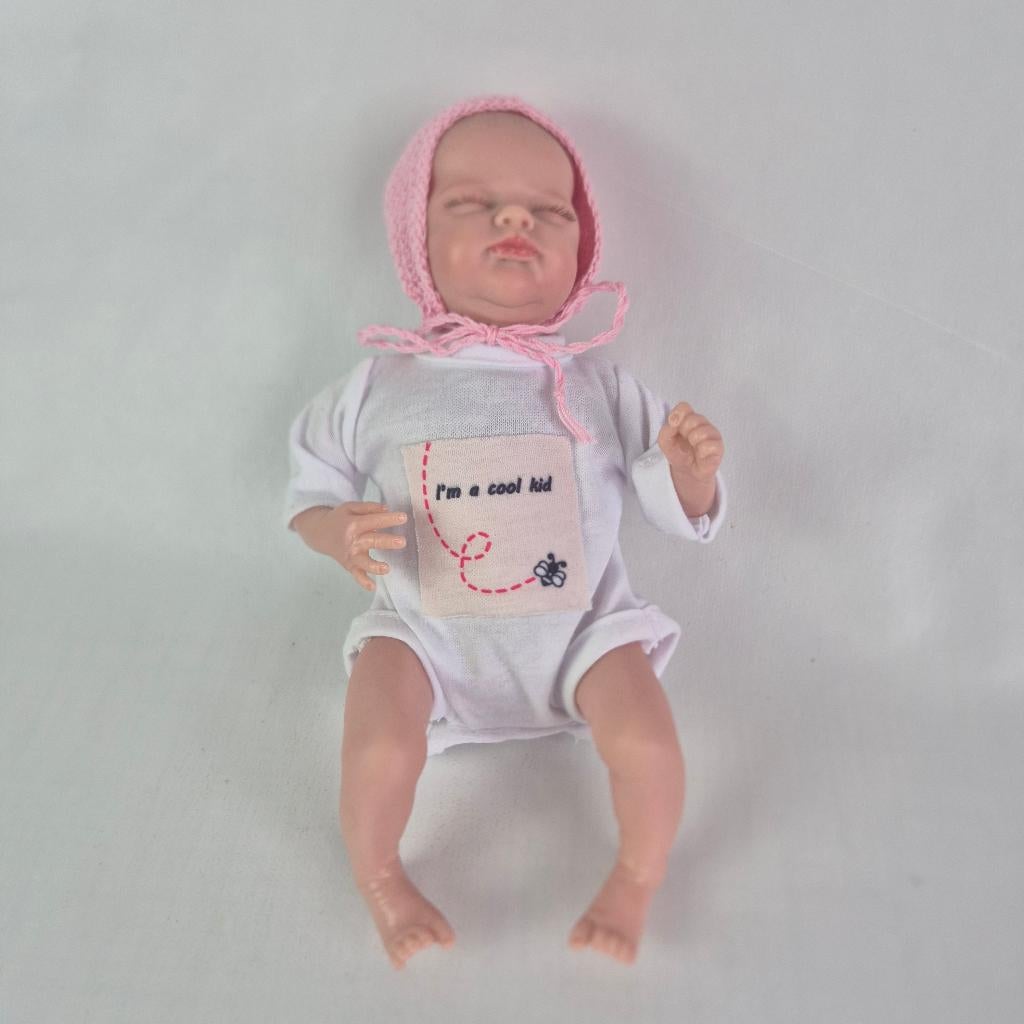 Levensechte reborn babypop, Verzamelen, Poppen, Ophalen of Verzenden, Zo goed als nieuw, Pop, Levensecht of Reborn