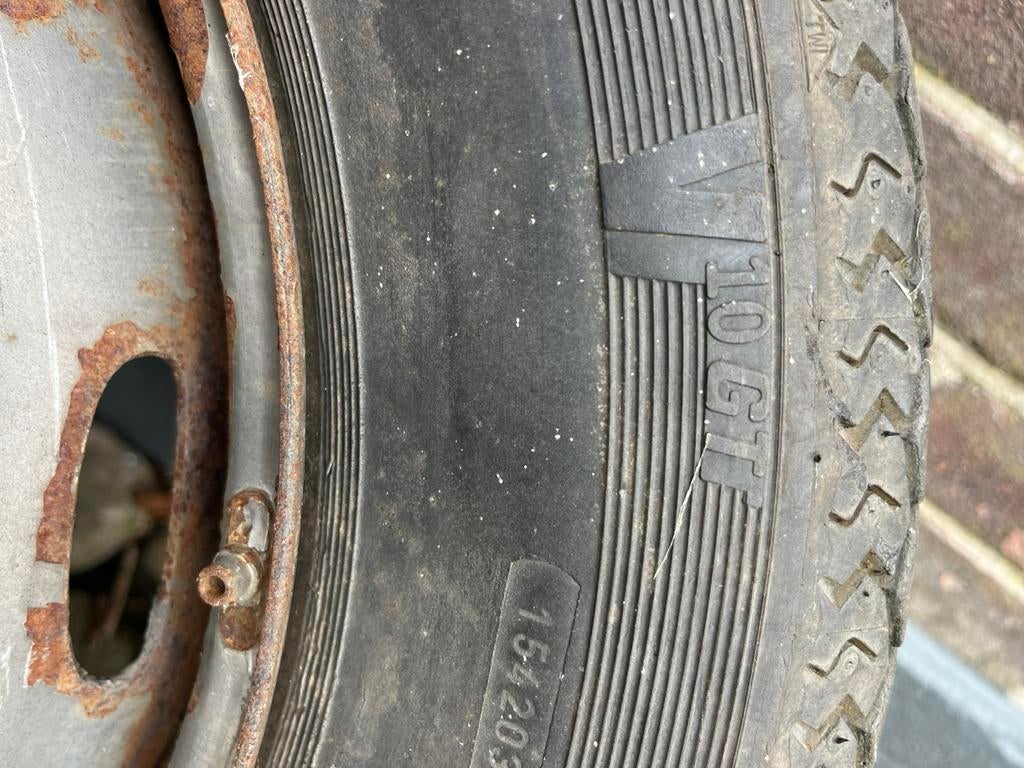 Lancia Flaminia velg 1965, Ophalen of Verzenden, Nieuw, Zomerbanden