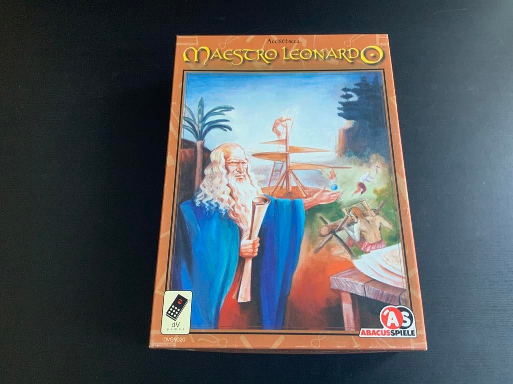 Maestro Leonardo, Een of twee spelers, Ophalen of Verzenden, Gebruikt, Abacusspiele