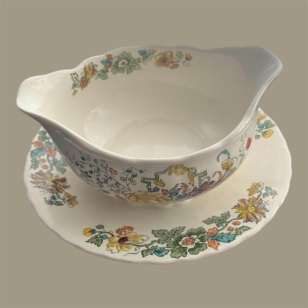 Mason’s England ironstone juskom Strathmore design, Antiek en Kunst, Antiek | Servies los, Verzenden