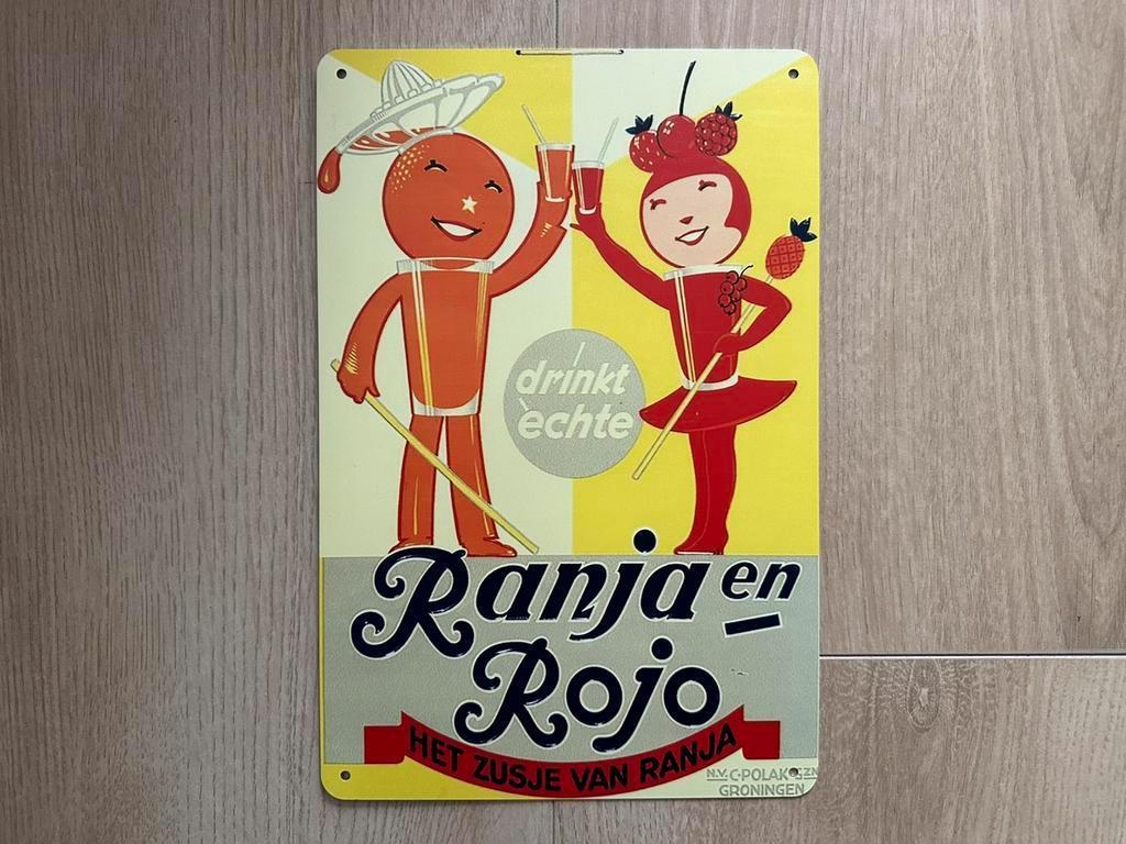 Reclamebord CP Limonade 20x30, Verzamelen, Ophalen of Verzenden, Zo goed als nieuw, Reclamebord