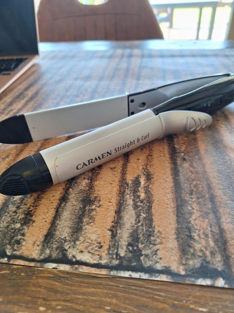 Carmen Straight & Curl haarstyler - Ideaal voor lang haar, Ophalen