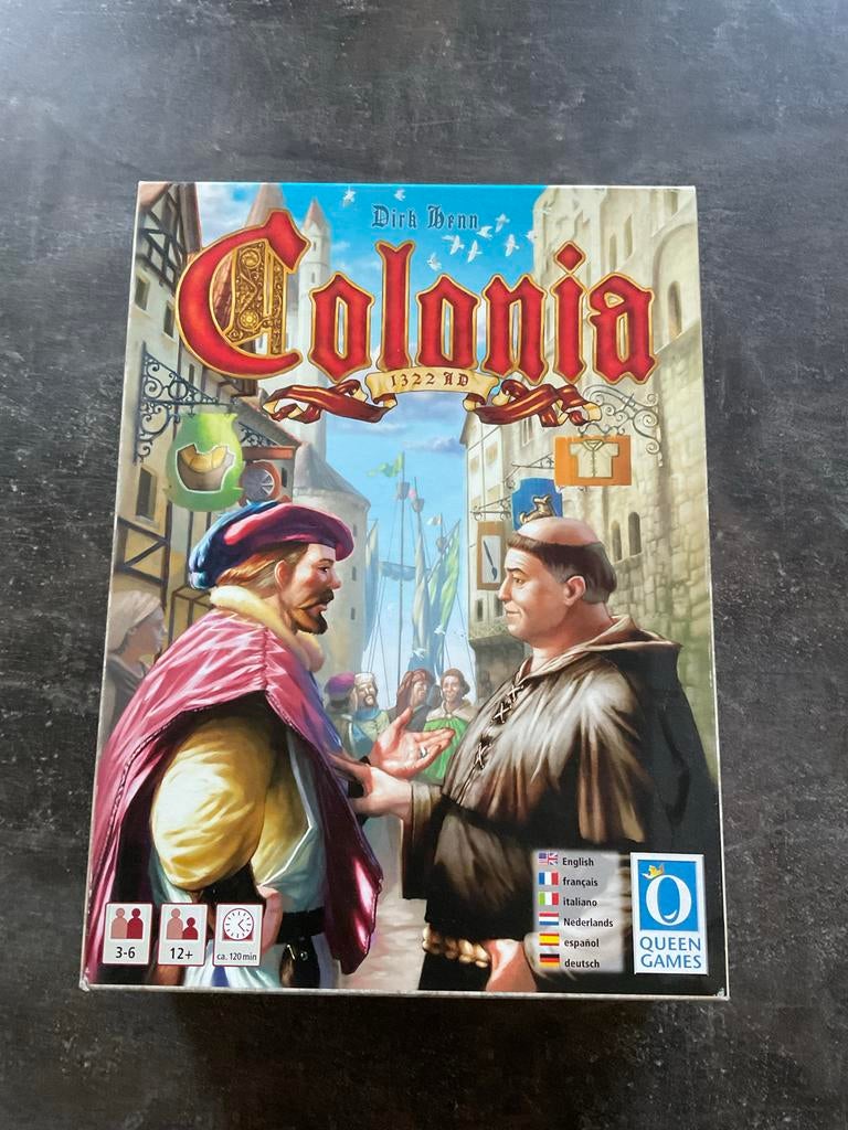 Colonia, Drie of vier spelers, Ophalen, Zo goed als nieuw