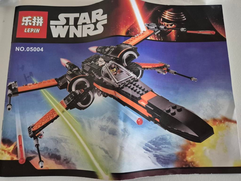 Lepin X-wing Star wars, Ophalen of Verzenden, Zo goed als nieuw