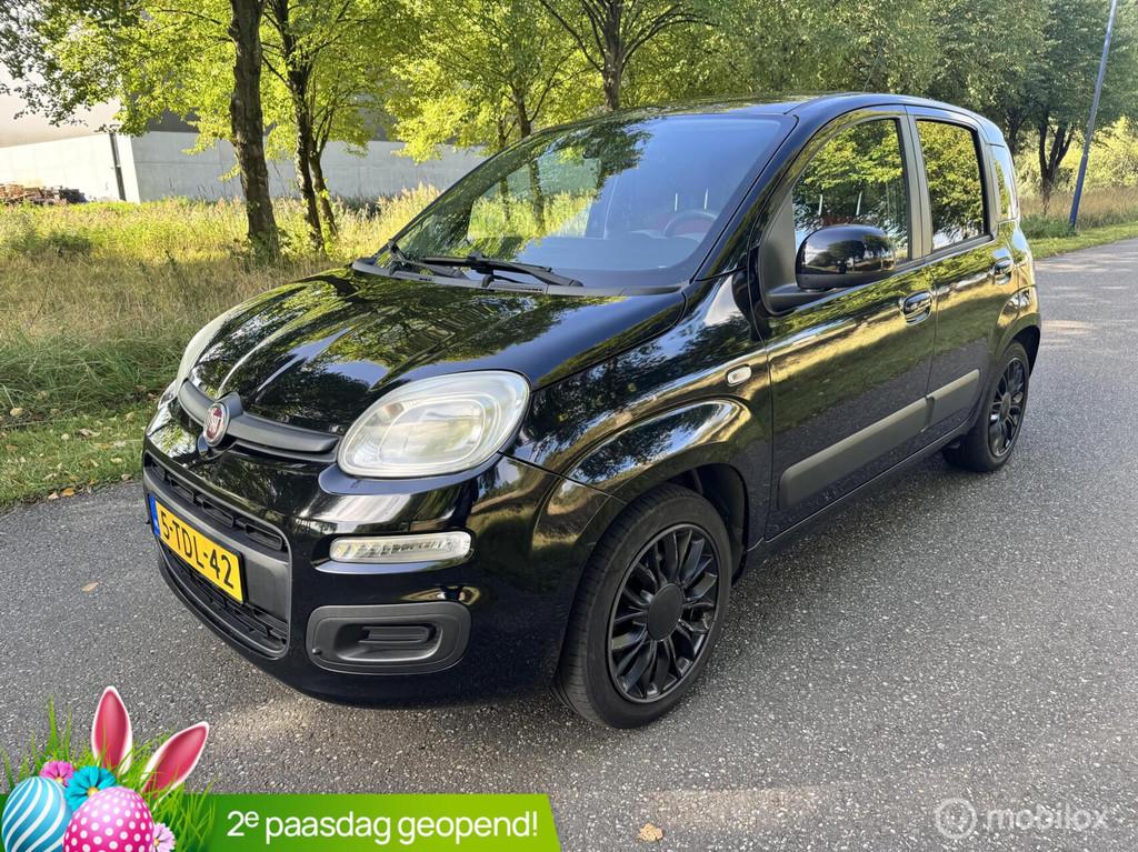 Fiat Panda 0.9 TwinAir*NW APK*SCHERM*NAVIGATIE*PARKEERSENSOR, Euro 5, Stof, Gebruikt, Panda