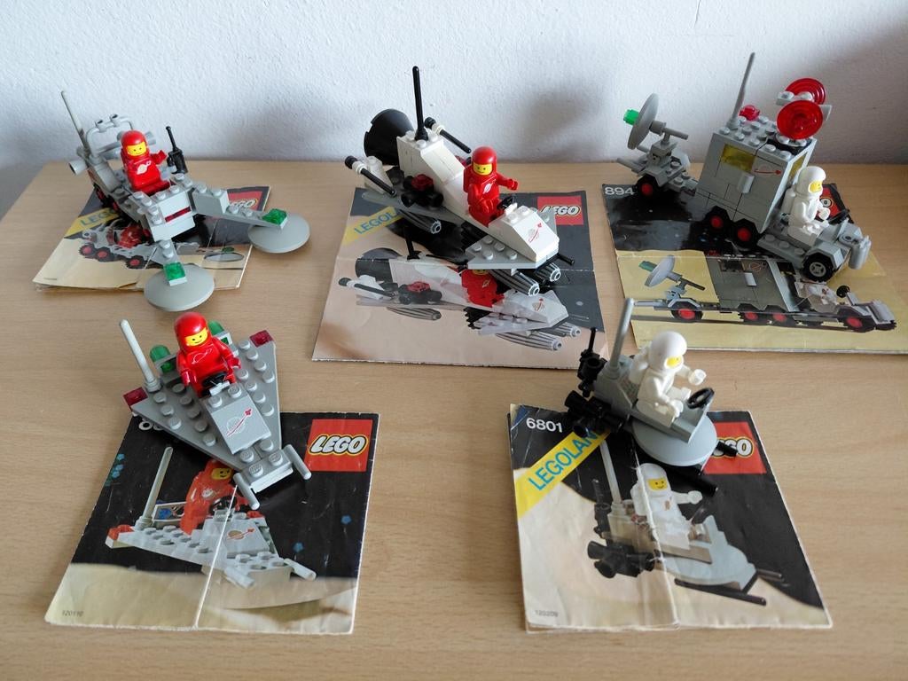 Lego, 5x ruimtevaart setjes., Ophalen of Verzenden, Gebruikt