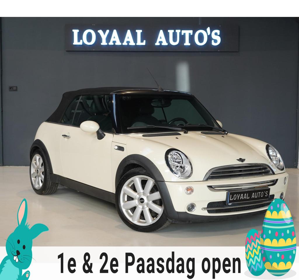 Mini Mini Cabrio 1.6 Cooper | CABRIO | AIRCO | STOELVERW. |, Voorwielaandrijving, Gebruikt, Huisgarantie, 4 cilinders