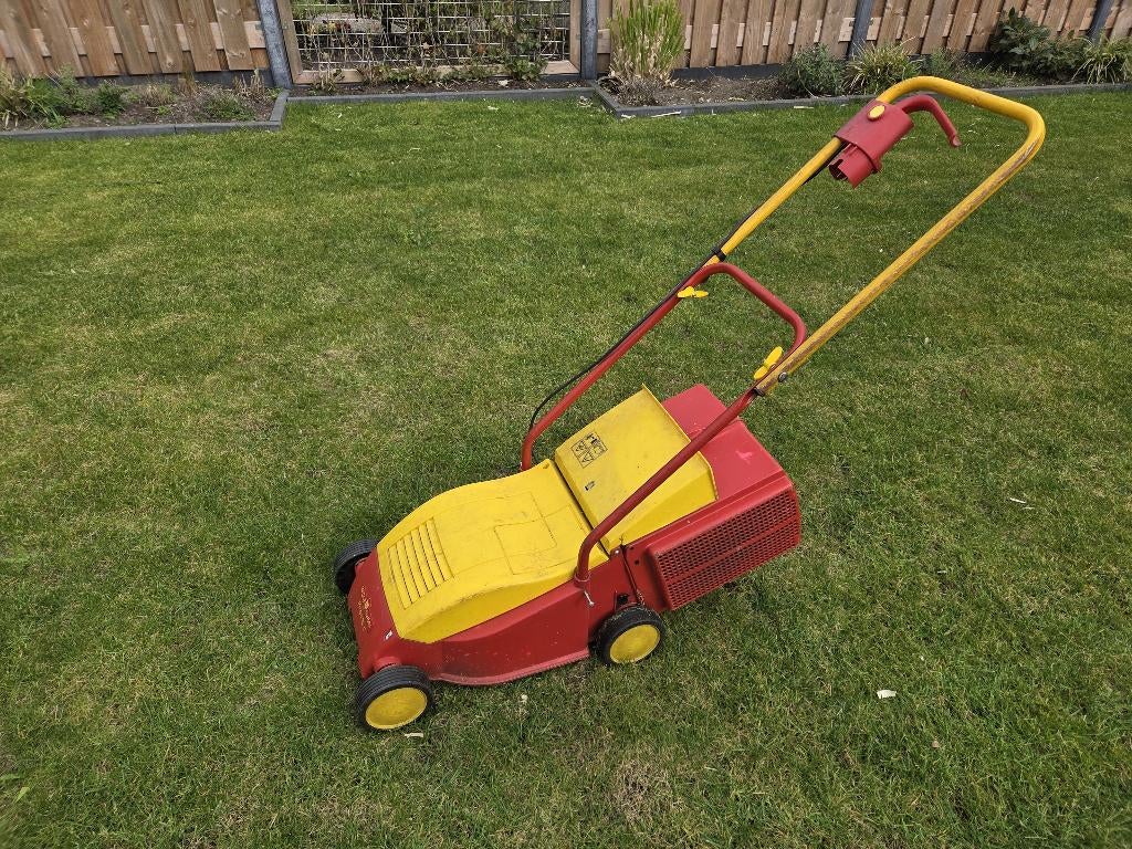 Wolfgarten bladblazer en grasmaaier, Ophalen, Gebruikt, Elektrisch, Wolf Garden