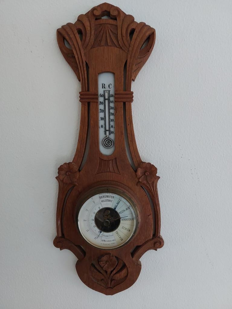 Vintage barometer /thermometer., Ophalen of Verzenden