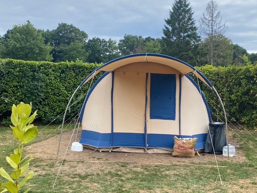 Vrijbuiter Michigan tunneltent 4 pers, Ophalen, Gebruikt, Tot en met 4