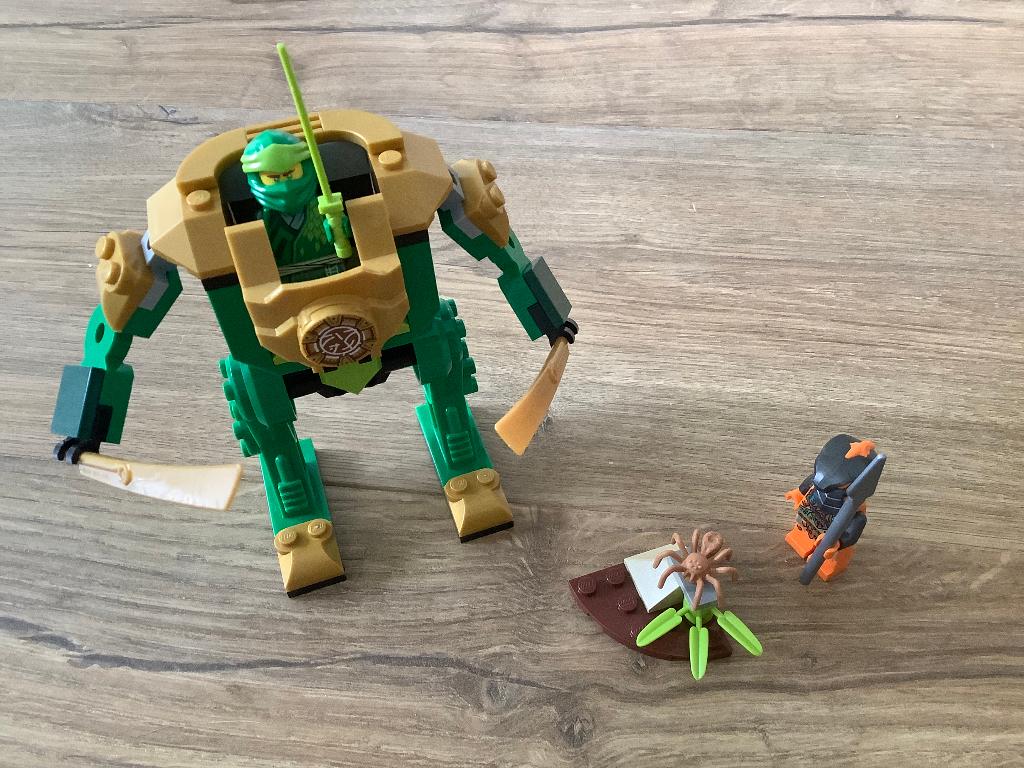 Lego Ninjago 71757 Lloyd’s Ninja Mech, Gebruikt, Lego, Ophalen of Verzenden, Compleet