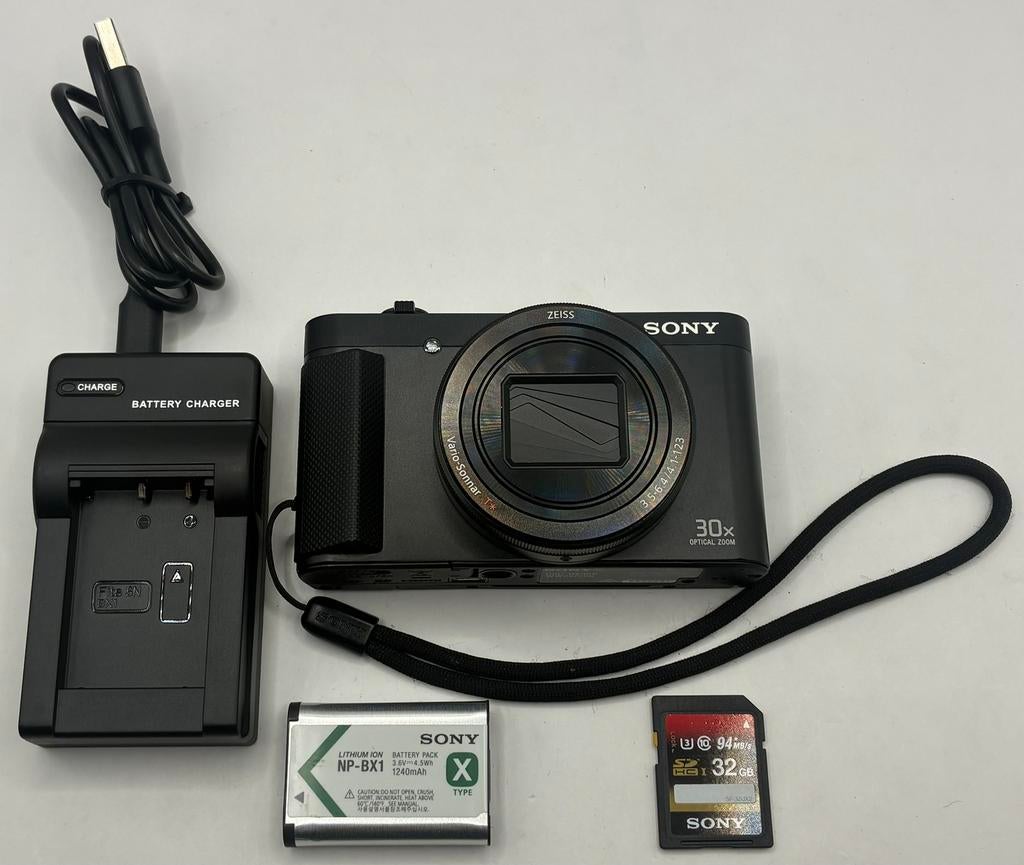 Sony Cyber-shot DSC-HX90V - compact camera, Ophalen of Verzenden, Zo goed als nieuw, Sony, 8 keer of meer