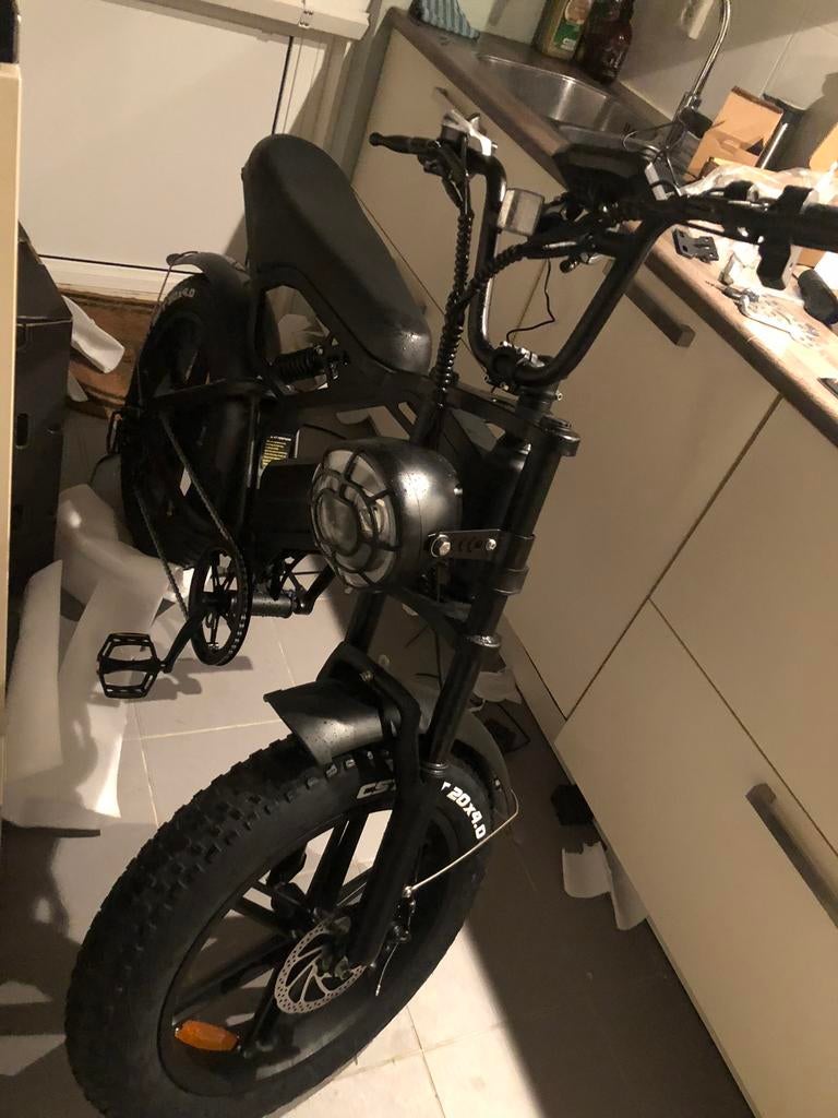 Ouxi V20 Pro Fatbike 5 - 45 km/h Zo Goed Als Nieuw!, Zo goed als nieuw, Minder dan 47 cm, 50 km per accu of meer, Ophalen