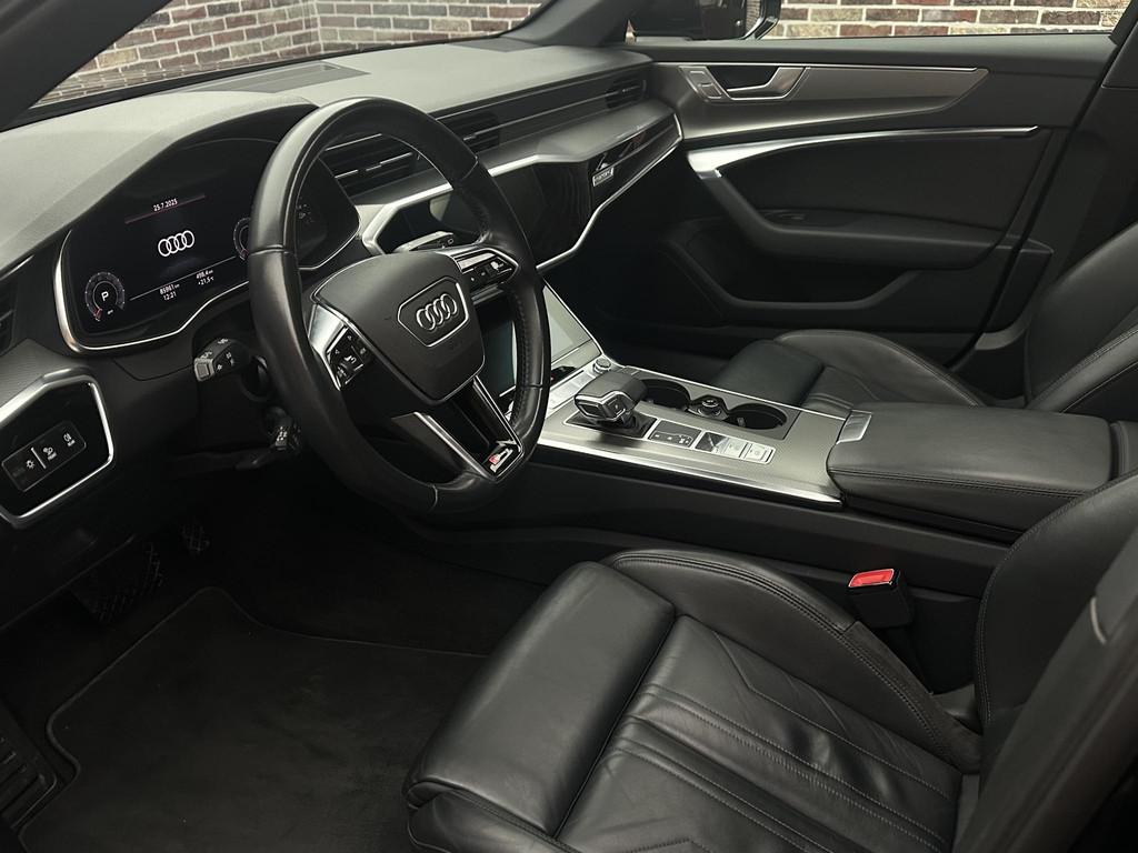 Audi A6 Avant 45 TFSI quattro Sport S-line | Dak| Trekhaak|, Automaat, Gebruikt, 4 cilinders, Zwart