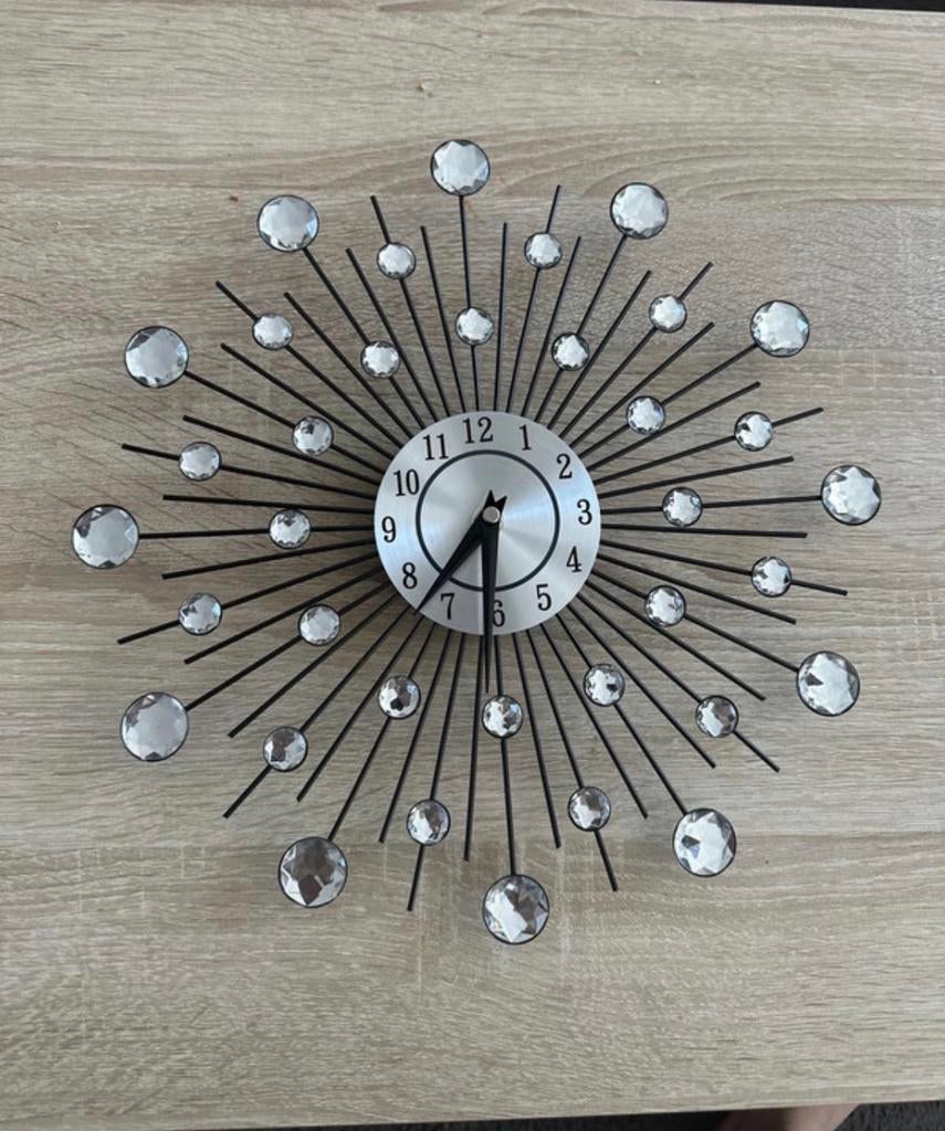 Mooie Klok, Huis en Inrichting, Woonaccessoires | Klokken, Ophalen of Verzenden, Zo goed als nieuw, Wandklok