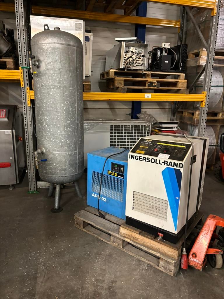 Lucht compressor, 100 liter of meer, Ophalen, Gebruikt, Minder dan 200 liter/min