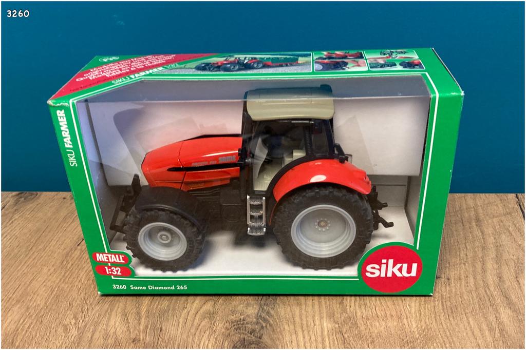 Siku 3260 - Same Diamond 265 Tractor 1:32, Ophalen, Gebruikt